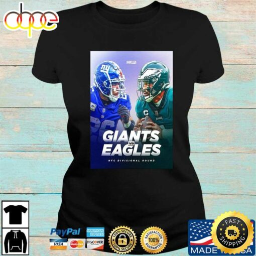 New York Giants Vs Philadelphia Eagles Nfc Divisional Round This One Should Be Fun Shirt