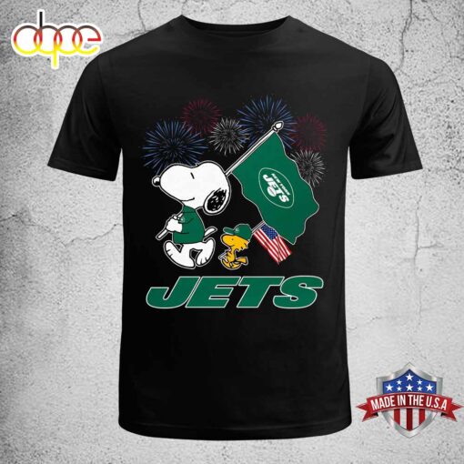 New York Jets Happy 4th Of July Independence Day Unisex T-Shirt