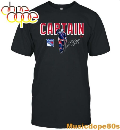 New York Rangers BreakingT Exclusive Rangers Trouba Captain T Shirt