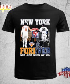 New York Sports Teams Jalen Brunson And Juan Soto Forever Not Just When We Win Signatures Unisex T-Shirt