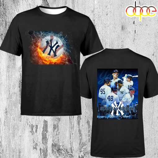 New York Yankees MLB Subway Series 2024 Unisex T-Shirt