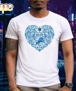 Nfl Detroit Lions Heart Logo Lion Shirt Archives