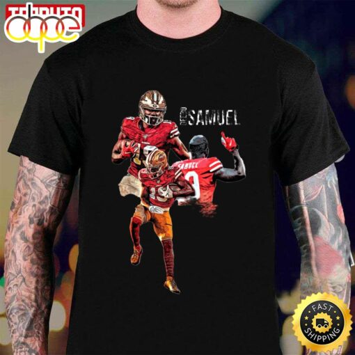 Nfl Football Wide Receiver Deebo Samuel Collection Fanmade Unisex T-Shirt