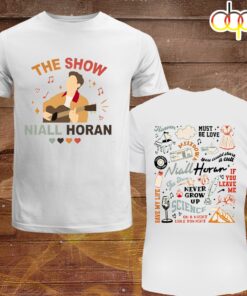 Niall Horan The Show Tracklist Merch 2024 Unisex T-Shirt