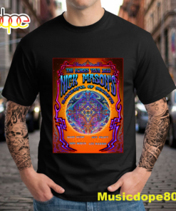 Nick Mason Echoes Tour 2022 Dubois Lithograph Dates T-shirt