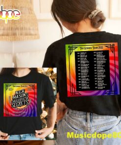 Nick Mason Saucerful Of Secrets The Echoes Dates Tour 2022 Black Tshirt