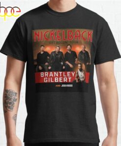 Nickelback And Brantley Gilbert Get Rollin Tour Shirt