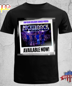Nickelback Tour 2024 New Dates Merch For Fan T-shirt