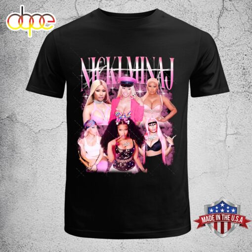 Nicki Minaj Graphic Design Tour 2024 Unisex T-Shirt