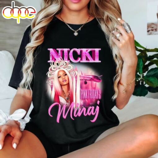 Nicki Minaj Pink Friday 2 Merch Tour 2024 T-Shirt