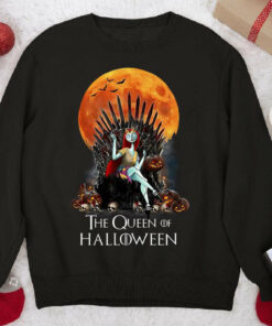 Nightmare Before Christmas Sally The Queen Of Halloween Sweatshirt