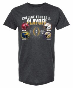 No. 1 Michigan Wolverines Official Cfp 2024 Gear Shirt