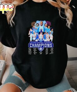 North Carolina Tar Heels 2024 Acc Basketball Tournament Champions Signatures Shirt