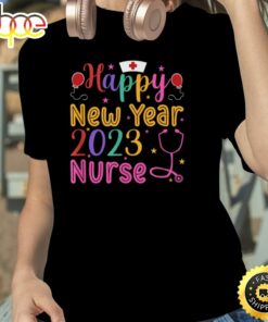 Nurse Happy New Year 2023 Unisex Basic T-shirt