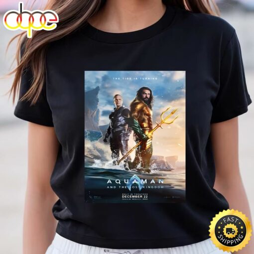 Official Aquaman And The Lost Kingdom Poster Shirt