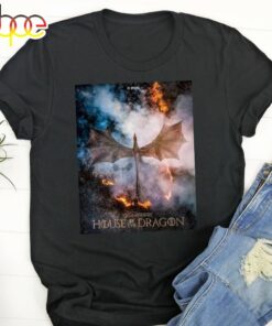 Official Concept Art Of Sunfyre The Name Given To This Dragon Of The Golden Unisex T-Shirt