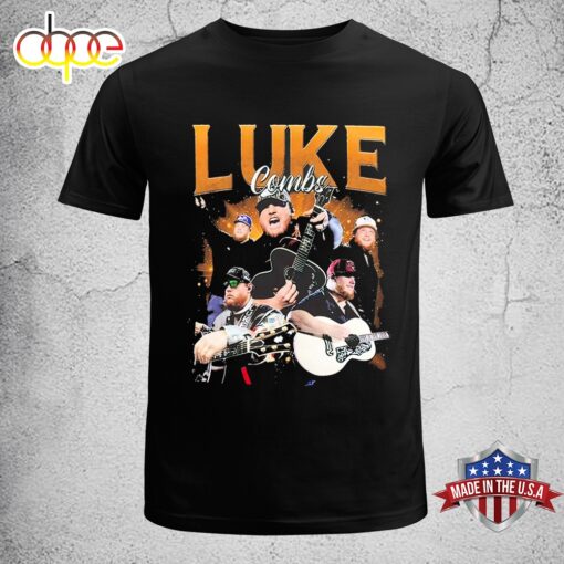 Official Country Music Tour 2024 Luke Combs Music Player Unisex T-Shirt