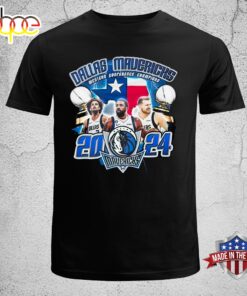 Official Dallas Mavericks Players Western Conference Champions 2024 Unisex T-Shirt