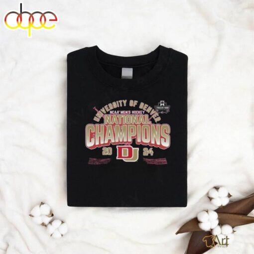 Official Denver Pioneers Ncaa Men’s Hockey National Champions 2024 Shirt