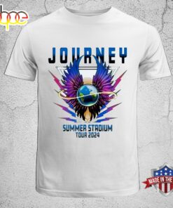 Official Journey 2024 Summer Stadium Tour Raglan Unisex T-Shirt