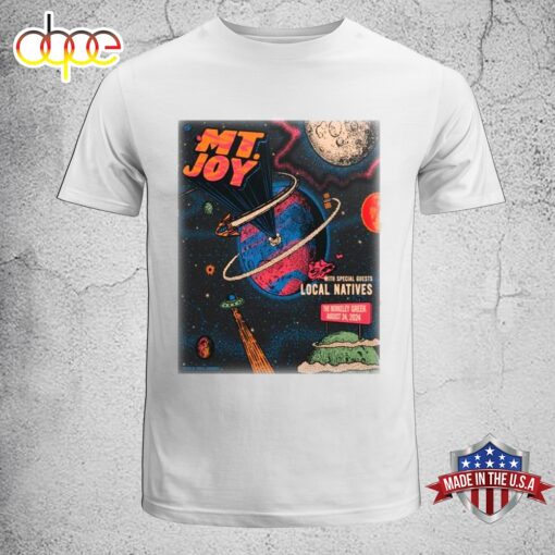 Official MT JOY Aug 24 2024 Event Berkeley CA Tour Unisex T-Shirt