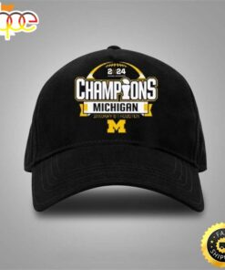 Official Michigan Wolverines Is 2024 Champions College Football Playoff National Championship