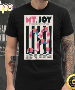 Official Mt.Joy European 2024 Tour Poster Shirt