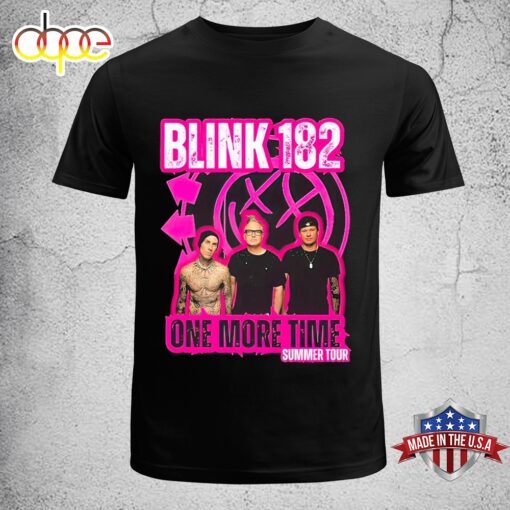 Official One More Time Blink-182 Summer Tour Unisex T-Shirt