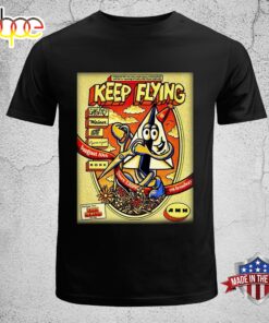 Official Poster Keep Flying Aug 10 2024 Amityville Music Hall Amityville NY Unisex T-Shirt