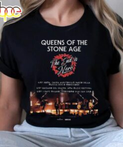 Official Queens Of The Stone Age The End Is Nero Tour 2024 Fan Gifts Classic T Shirt
