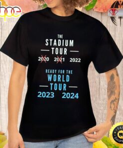 Official Stadium Tour Ready For The World Tour 2023 2024 Unisex T-shirt
