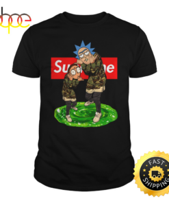 Official Supreme Rick And Morty T-shirt