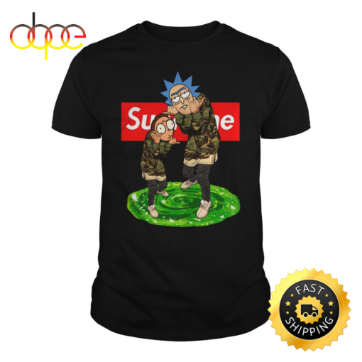 Official Supreme Rick And Morty T-shirt