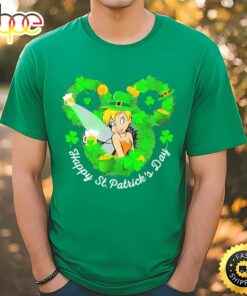 Official Tinker Bell Tinkerbell Happy St. Patrick’s Day T-Shirt