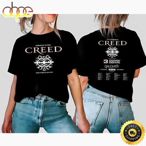 Okokshi Creed 2024 Tour Summer Of 99 Tour Shirt