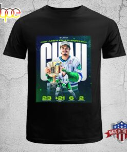 Oliver Chau Florida Everblades 2024 June M. Kelly Playoffs MVP Unisex T-Shirt