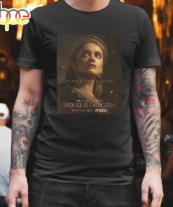 Olivia Cooke’s Alicent Hightower First Poster For House Of Dragon Season 2 T-Shirt