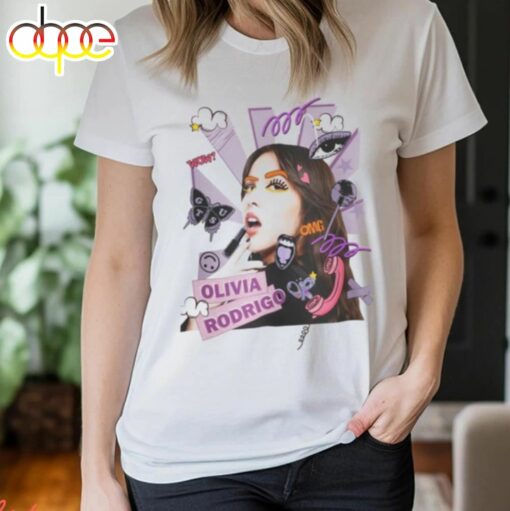 Olivia Rodrigo Concert Retro Vintage Merchandise Guts World Tour 2024 Shirt