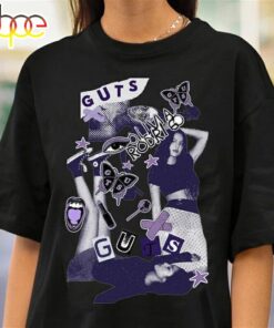 Olivia Rodrigo Guts Album World Tour 2024 T-Shirt Funny Vintage Gift For Men