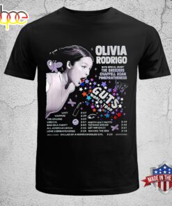Olivia Rodrigo Guts World Tour 2024 Music Unisex T-Shirt