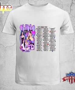 Olivia Rodrigo Guts World Tour Music 2024 Unisex T-Shirt