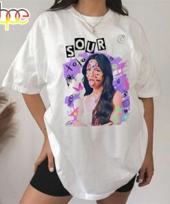 Olivia Rodrigo T-Shirt Olivia Rodrigo Guts Merch Guts Tour 2024 Shirt