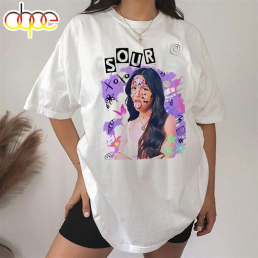 Olivia Rodrigo T-Shirt Olivia Rodrigo Guts Merch Guts Tour 2024 Shirt