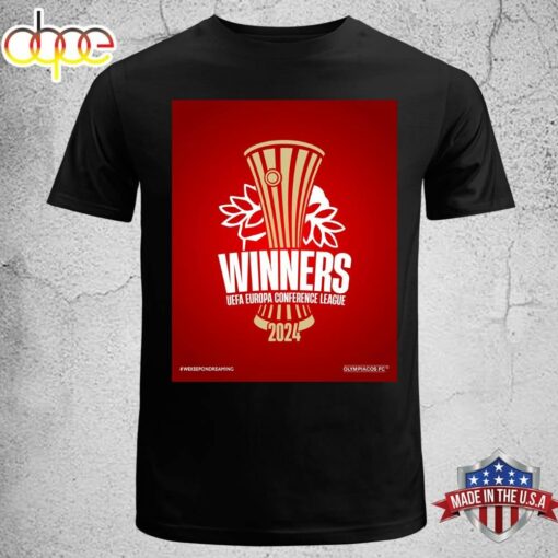 Olympiacos FC Is The Winner Of UEFA Europa Conference League 2024 T-shirt