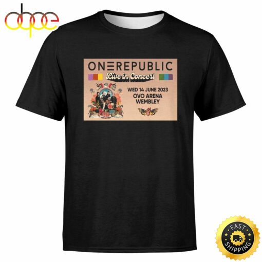 Onerepublic Announce London Wembley Arena Date For 2023 T-shirt