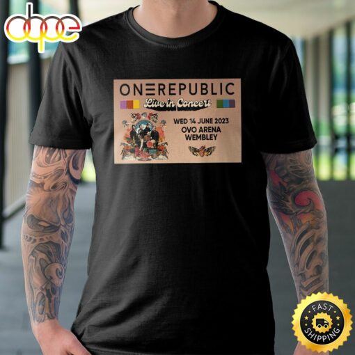 Onerepublic Announce London Wembley Arena Date For 2023 T-shirt