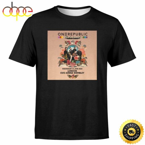 Onerepublic Announce London Wembley Arena Date For Wednesday 14th June T-shirt