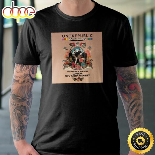 Onerepublic Announce London Wembley Arena Date For Wednesday 14th June T-shirt