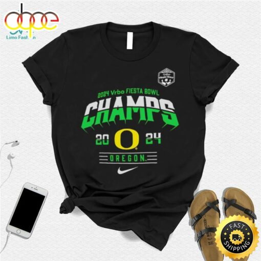 Oregon Ducks 2024 Vrbo Fiesta Bowl Champions Shirt