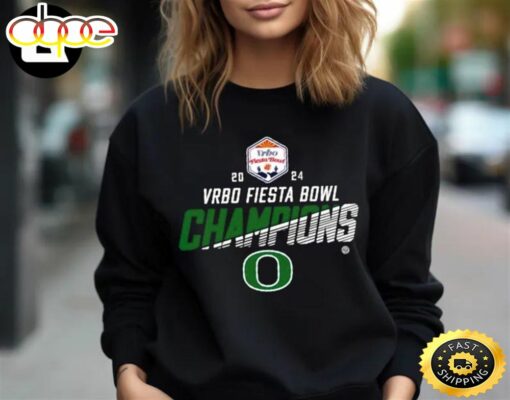 Oregon Ducks 2024 Vrbo Fiesta Bowl Champions Unisex T-Shirt